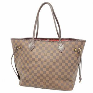 Louis Vuitton Damier Neverfull MM Tote Bag N51105 Ebene Women's